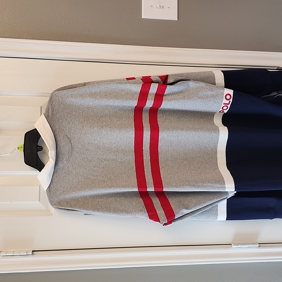 Polo Ralph Lauren Men Rugby Shirt "SPECIAL POLO SHIELD PATCH" Size XL - Picture 6 of 8